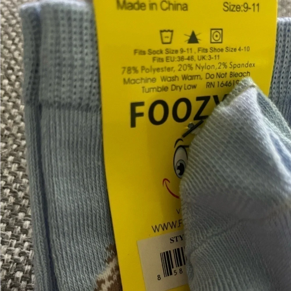 NWT Foozy’s Canine Collection Socks